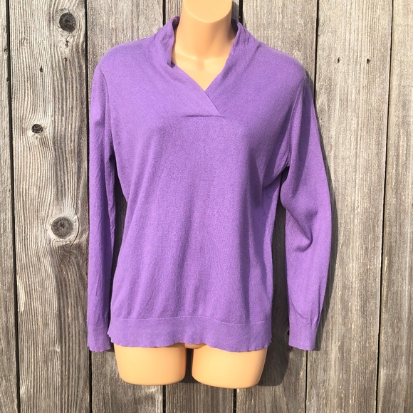 Brooks Brothers Sweaters - Brooks Brothers Silk Cashmere Sweater Thin Knit XL
